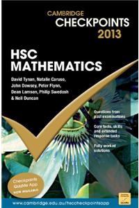 Cambridge Checkpoints HSC Mathematics 2013