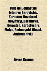 Ville de L'Oblast de Jytomyr