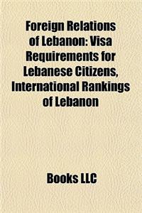 Foreign Relations of Lebanon