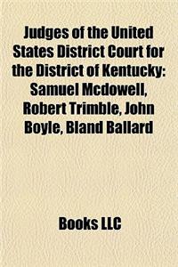 Judges of the United States District Court for the District of Kentucky