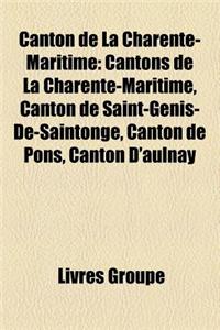 Canton de La Charente-Maritime