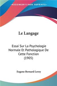Le Langage