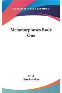 Metamorphoses Book One