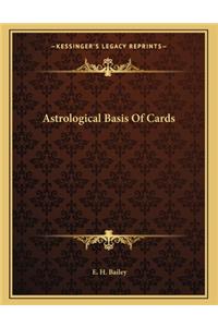 Astrological Basis of Cards