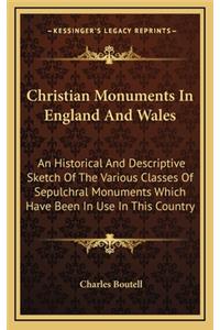 Christian Monuments in England and Wales
