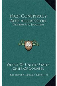 Nazi Conspiracy and Aggression