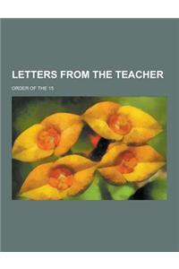 Letters from the Teacher