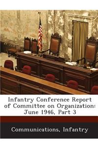 Infantry Conference Report of Committee on Organization