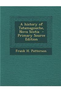 A History of Tatamagouche, Nova Scotia