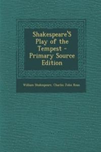 Shakespeare's Play of the Tempest