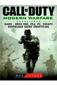 Call of Duty Modern Warfare Remastered Game, Xbox One, Ps4, Pc, Cheats, Download Guide Unofficial