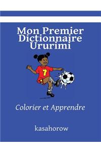 Mon Premier Dictionnaire Ururimi