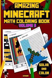Amazing Minecraft Math: Cool Math Activity Book for Minecrafters