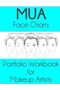 MUA Face Charts Portfolio Workbook for Makeup Artists