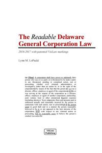 The Readable Delaware General Corporation Law