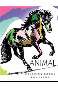 Animal Coloring Books for Teens