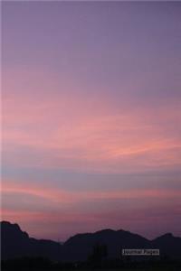 Journal Pages - Evening Sky