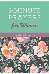 3-Minute Prayers for Women Devotional Journal