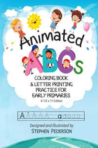 Animated ABCs Coloring Book