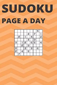 sudoku page a day: sudoku puzzle books For All Ages