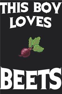This Boy Loves BEETS Notebook