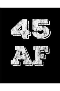 45 AF
