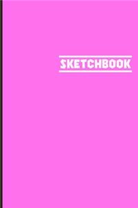 Sketch Book Pink Cover