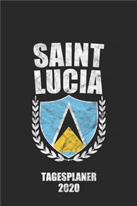 Tagesplaner 2020 Saint Lucia: A5 Terminkalender I Tagesplaner 2020 a5 1 Tag 1 Seite I Wochenplaner I Kalender I Taschenkalender I Planer 2020 I 6X9 Pocket journal