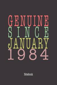 Genuine Since January 1984