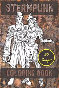 Steampunk Coloring Book