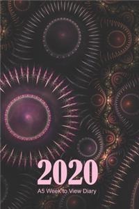 2020 A5 Week to View Diary