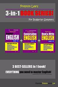 Preston Lee's 3-in-1 Book Series! Beginner English, Conversation English & Read & Write English Lesson 1 - 20 For Bulgarian Speakers