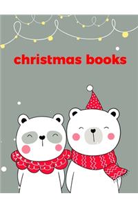 Christmas Books: An Adorable Coloring Book with Cute Animals, Playful Kids, Best Magic for Children