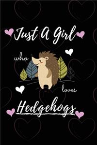 Just A Girl Who Loves Hedgehogs