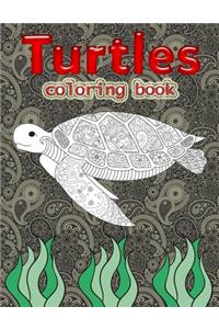 Turtles Coloring Book