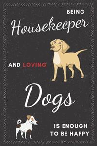 Housekeeper & Dogs Notebook