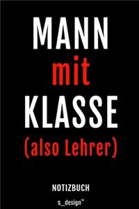 Notizbuch für Lehrer / Lehrerin / Erzieher - Abschiedsgeschenk / Dankeschön