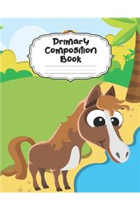 Horse Primary Composition Book