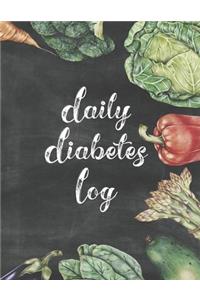Daily Diabetes Log