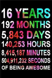 16 Years Of Being Awesome
