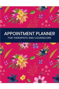 Appointment Planner for Therapists and Counselors