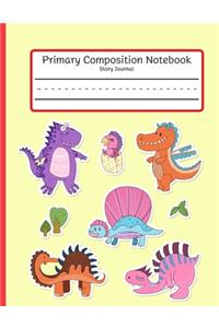 Primary Composition Notebook - Dinosaur