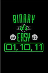 Binary It's As Easy As 01, 10, 11