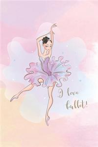 Ballet Notebook For Girls