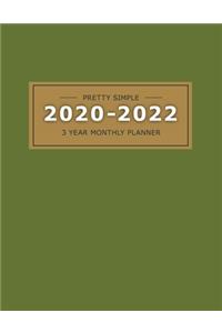 2020 20223 Year Monthly Planner