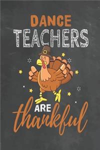 Dance Teachers Are Thankful