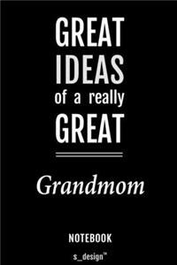 Notebook for Grandmoms / Grandmom
