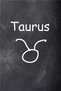2020 Weekly Planner Taurus Symbol Zodiac Sign Horoscope Chalkboard 134 Pages