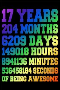 17 Years Of Being Awesome