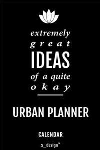 Calendar for Urban Planners / Urban Planner